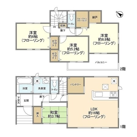 Kolet栗橋#04の物件間取画像
